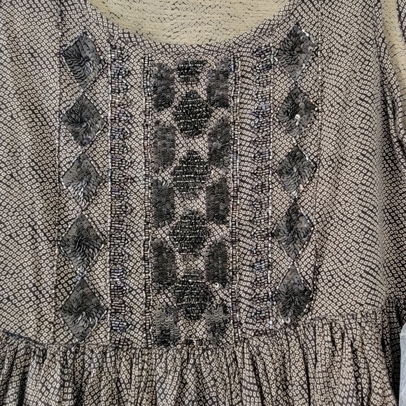 Anthropologie Suva Swing Tank Anaphora Top / Sequined NWT - Picture 3 of 11